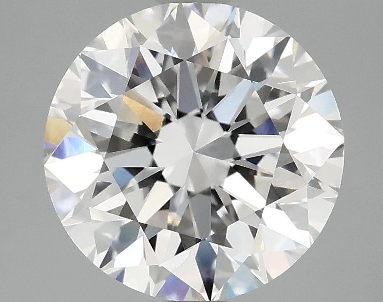 3.09 Carat Round Shaped Excellent Cut VVS2 IGI Certified Lab Grown Diamond