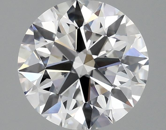 2.08 Carat Round Shaped Ideal Cut VVS2 IGI Certified Lab Grown Diamond