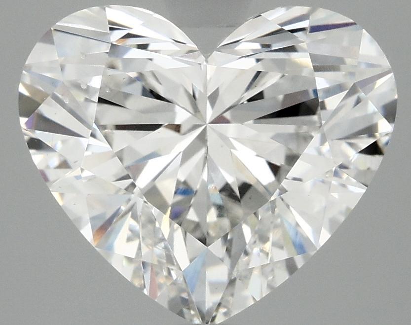 4.01 Carat Heart Shaped Ideal Cut VS2 IGI Certified Lab Grown Diamond