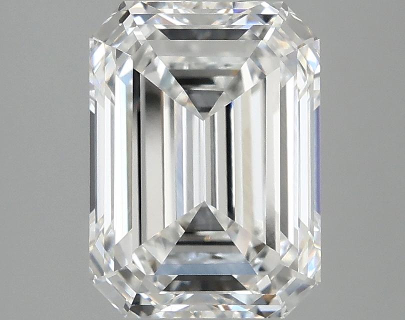 2.84 Carat Emerald Shaped Excellent Cut VVS2 IGI Certified Lab Grown Diamond