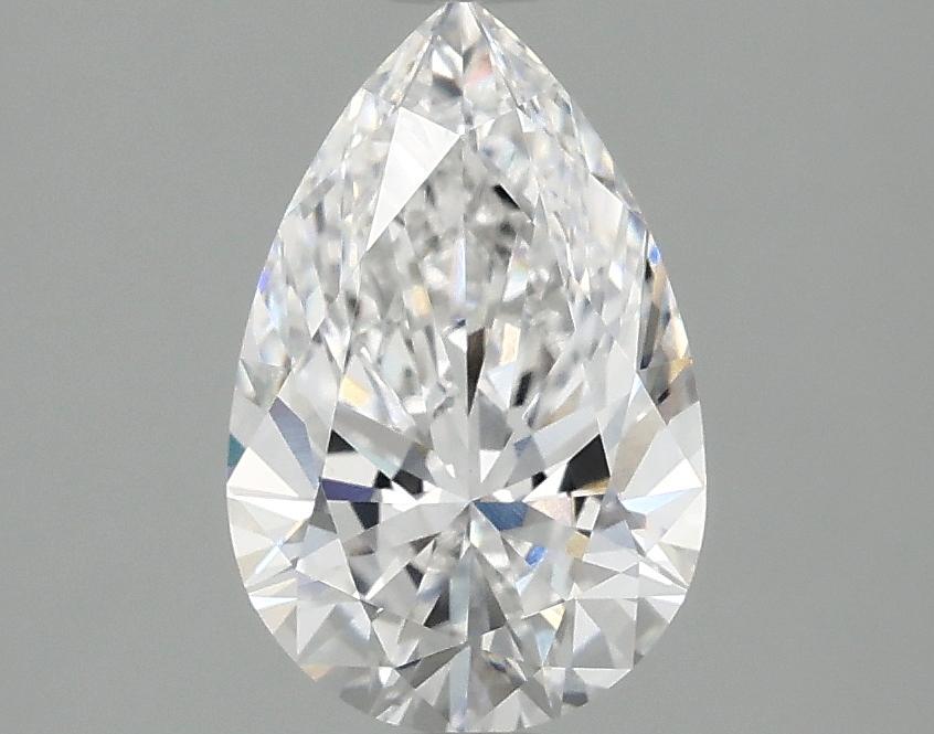1.57 Carat Pear Shaped Ideal Cut VVS2 IGI Certified Lab Grown Diamond