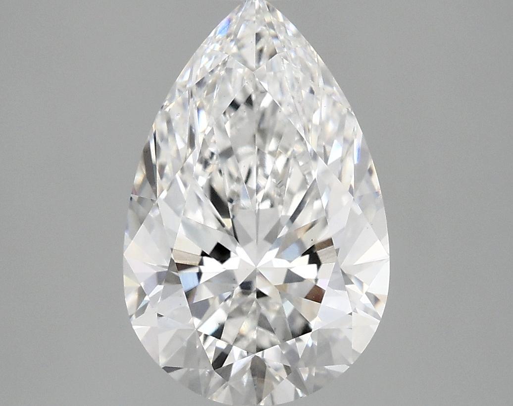 3.05 Carat Pear Shaped Ideal Cut VS1 IGI Certified Lab Grown Diamond
