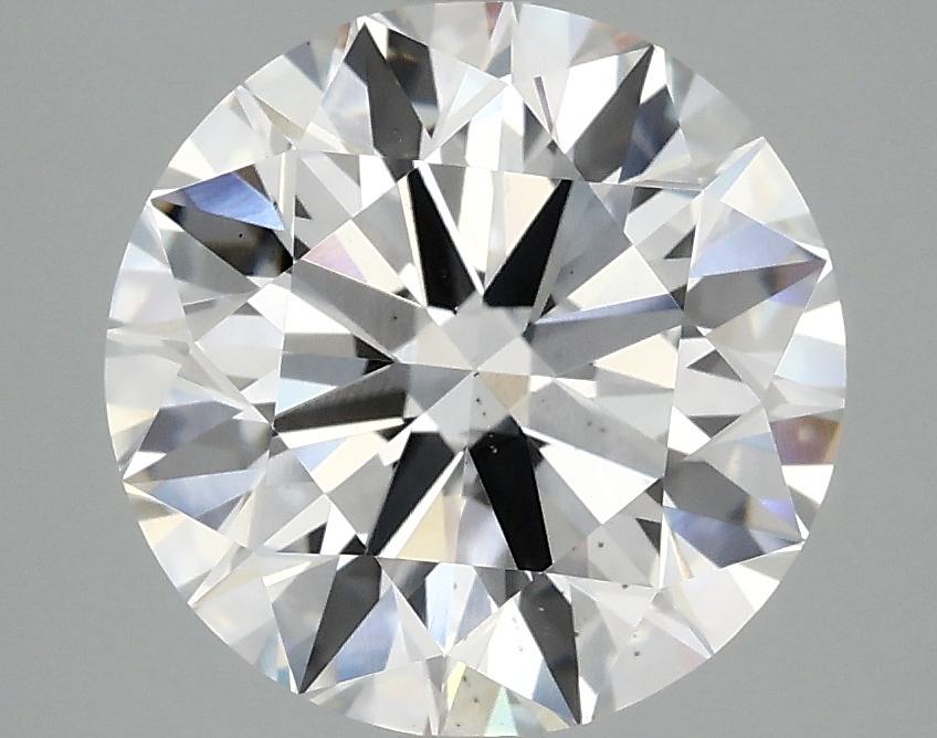 3.9 Carat Round Shaped Excellent Cut SI1 IGI Certified Lab Grown Diamond