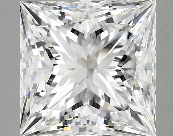 3.09 Carat Princess Shaped Ideal Cut VS1 IGI Certified Lab Grown Diamond