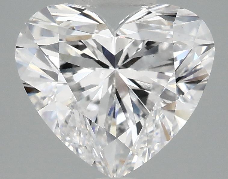 2.96 Carat Heart Shaped Ideal Cut VS1 IGI Certified Lab Grown Diamond