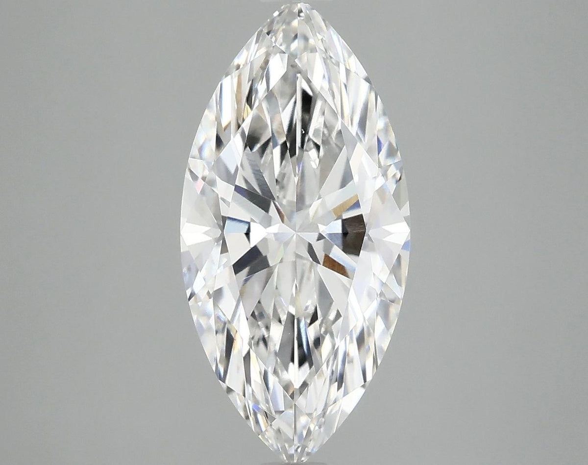 3.06 Carat Marquise Shaped Excellent Cut VS1 IGI Certified Lab Grown Diamond