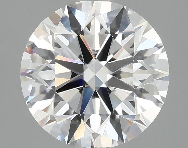 2.56 Carat Round Shaped Ideal Cut VVS2 IGI Certified Lab Grown Diamond