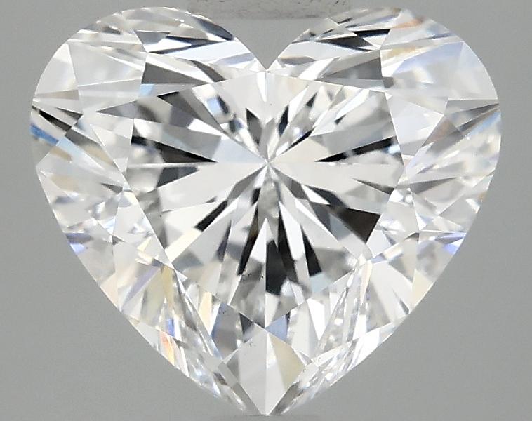 3.08 Carat Heart Shaped Ideal Cut VS2 IGI Certified Lab Grown Diamond