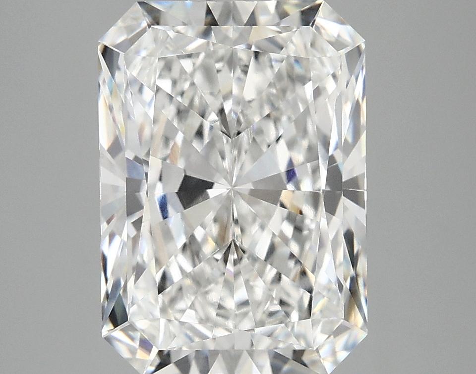 4.09 Carat Radiant Shaped Ideal Cut VVS2 IGI Certified Lab Grown Diamond