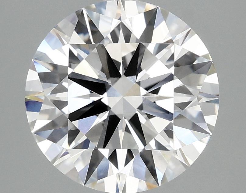 3.09 Carat Round Shaped Ideal Cut VVS2 IGI Certified Lab Grown Diamond