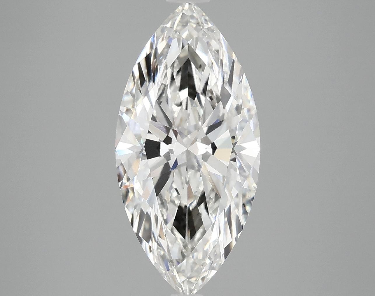 3.05 Carat Marquise Shaped Excellent Cut VS1 IGI Certified Lab Grown Diamond