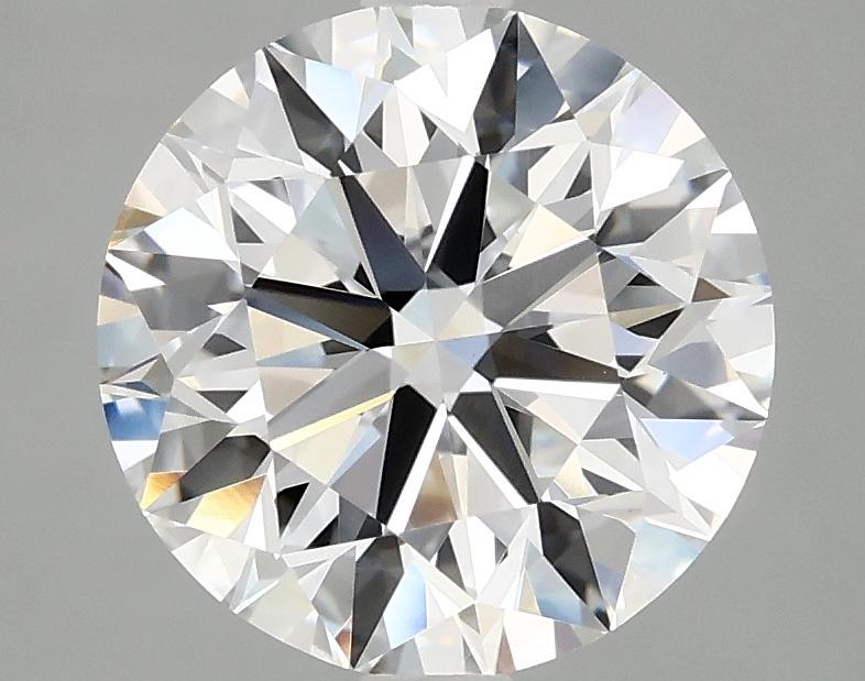 2.97 Carat Round Shaped Excellent Cut VVS2 IGI Certified Lab Grown Diamond
