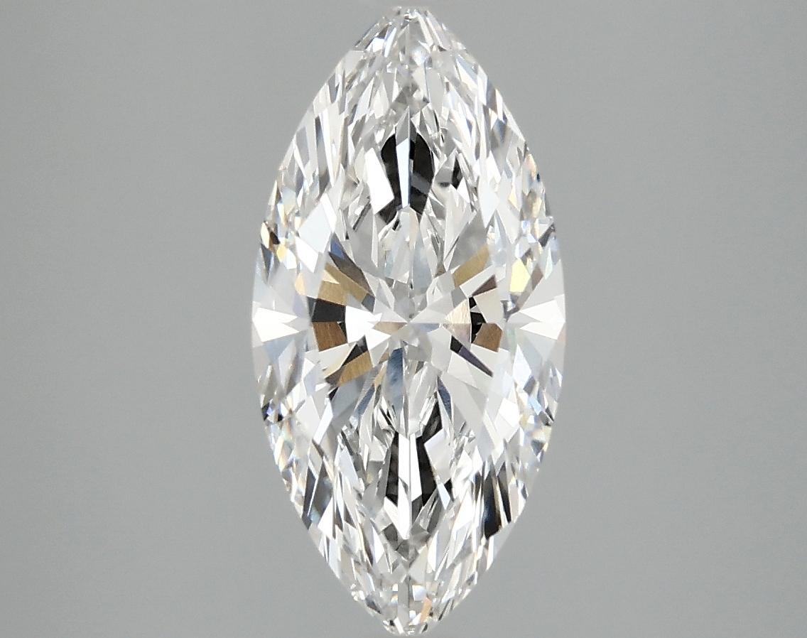 2.03 Carat Marquise Shaped Excellent Cut VVS2 IGI Certified Lab Grown Diamond