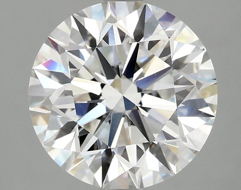 3.09 Carat Round Shaped Excellent Cut VS1 IGI Certified Lab Grown Diamond