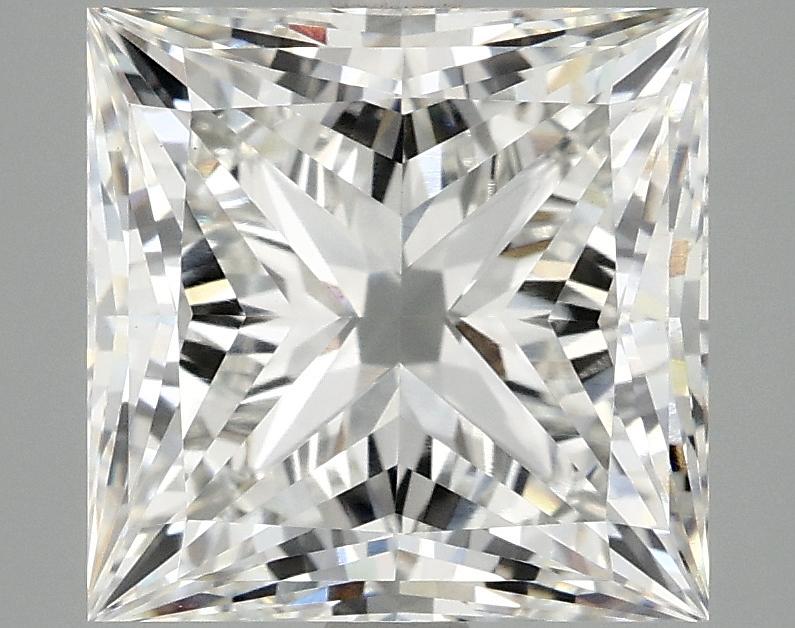 4.78 Carat Princess Shaped Ideal Cut VVS2 IGI Certified Lab Grown Diamond