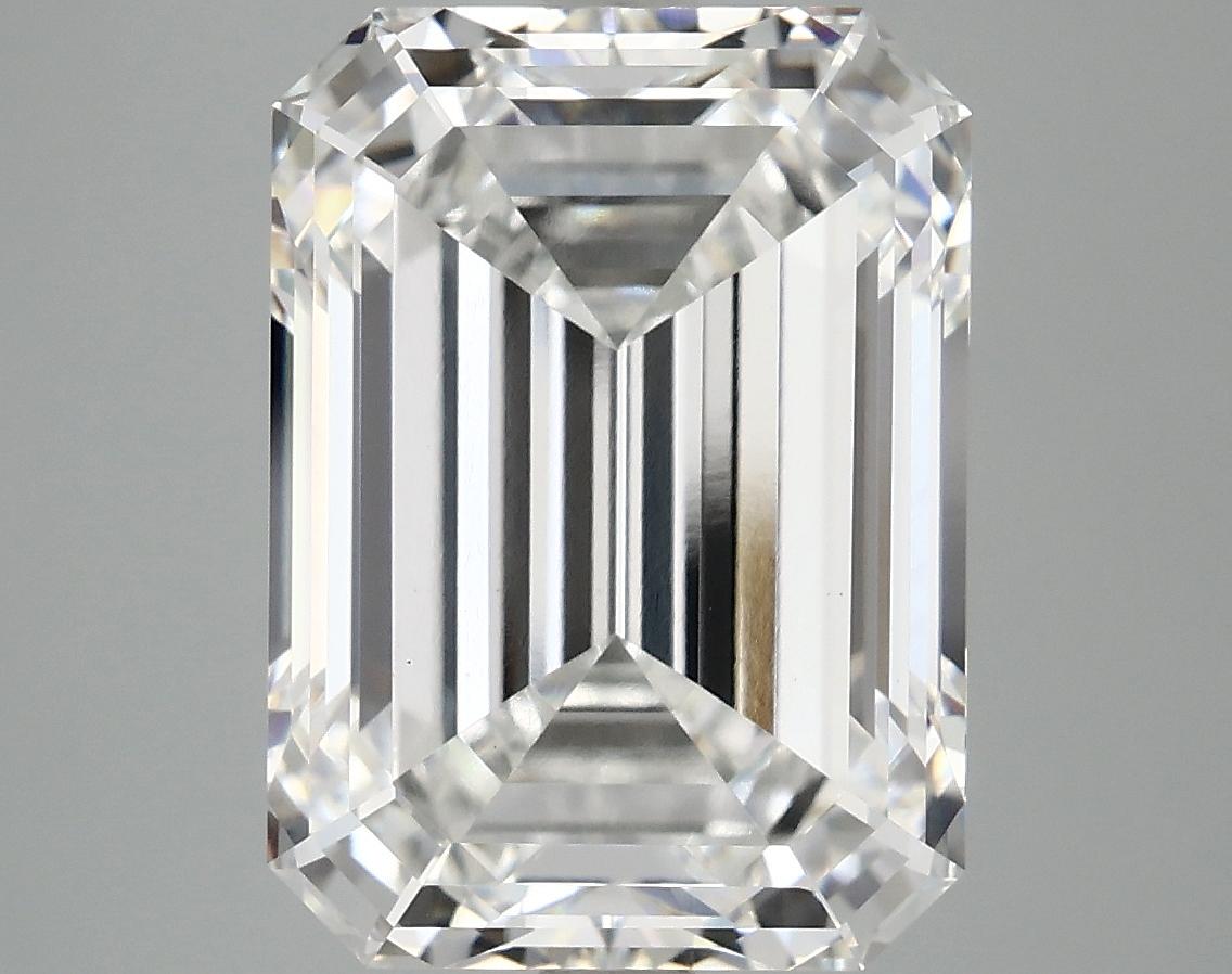7.66 Carat Emerald Shaped Excellent Cut VS1 IGI Certified Lab Grown Diamond