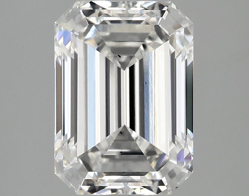 2.5 Carat Emerald Shaped Ideal Cut VS2 IGI Certified Lab Grown Diamond