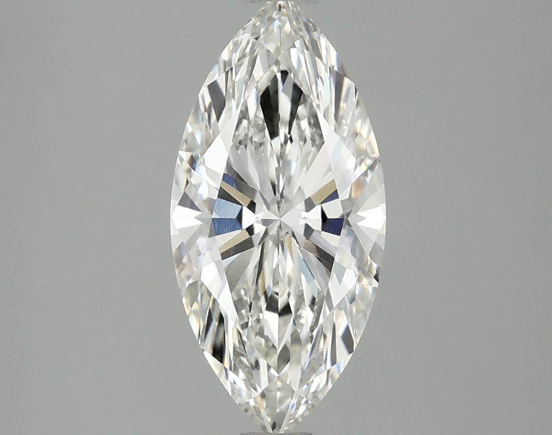 2.07 Carat Marquise Shaped Excellent Cut VVS2 IGI Certified Lab Grown Diamond