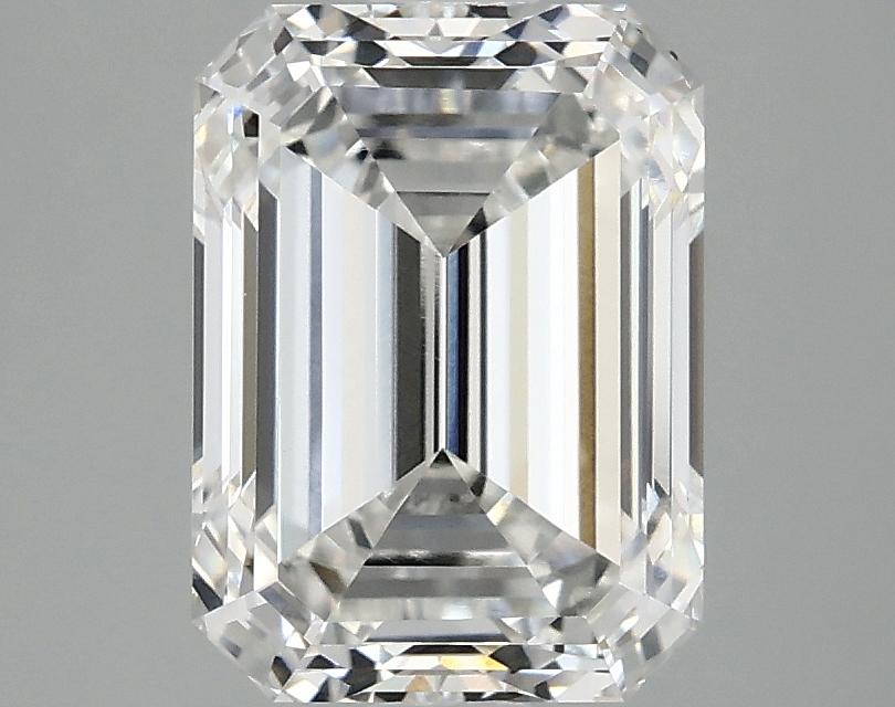3.02 Carat Emerald Shaped Excellent Cut VS1 IGI Certified Lab Grown Diamond