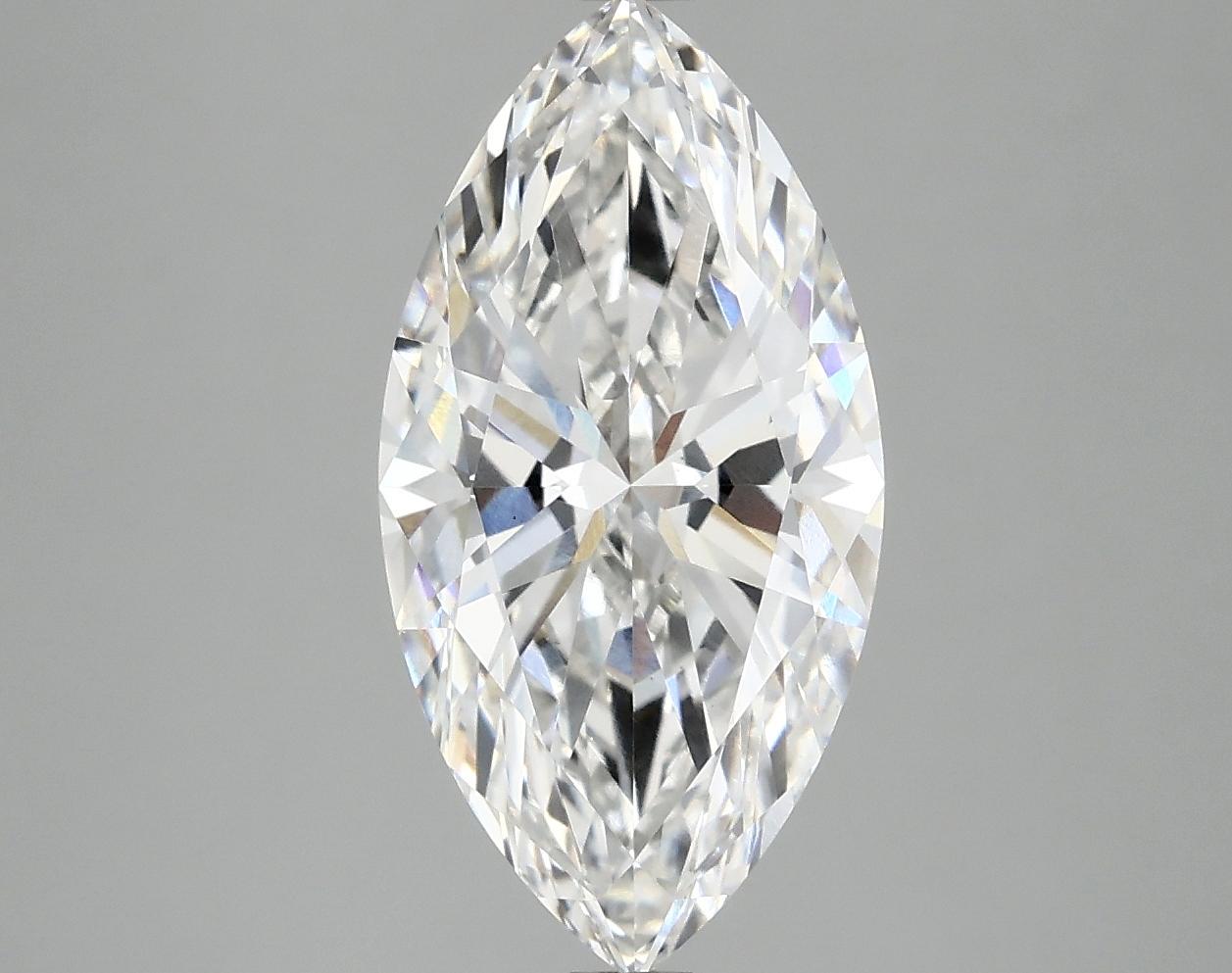 3.09 Carat Marquise Shaped Very Good Cut VS1 IGI Certified Lab Grown Diamond
