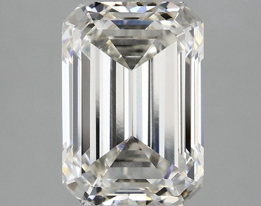 3.01 Carat Emerald Shaped Ideal Cut VVS2 IGI Certified Lab Grown Diamond