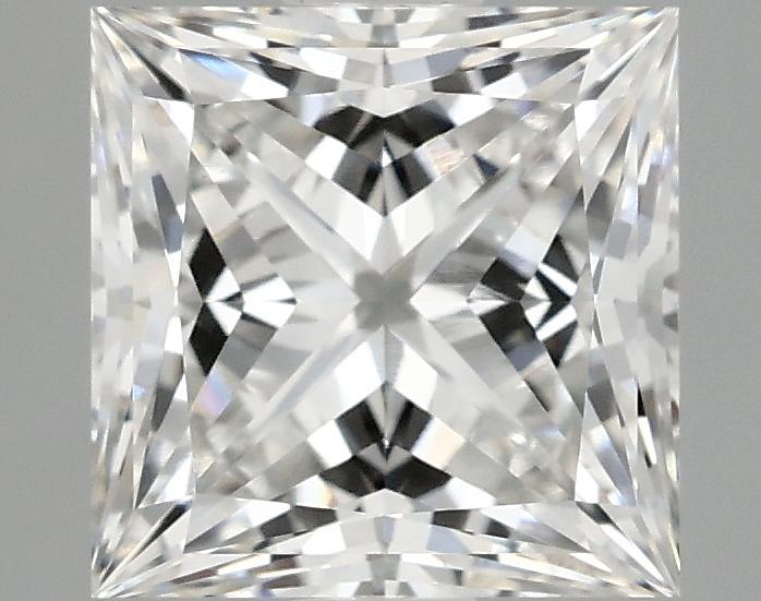 2.09 Carat Princess Shaped Ideal Cut VVS2 IGI Certified Lab Grown Diamond