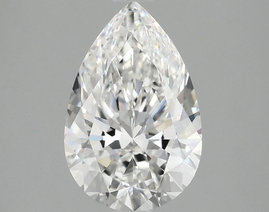 2.0 Carat Pear Shaped Excellent Cut VVS2 IGI Certified Lab Grown Diamond
