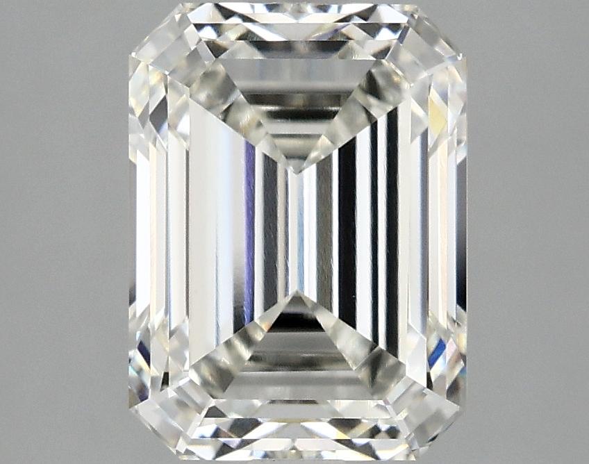 2.98 Carat Emerald Shaped Excellent Cut VVS2 IGI Certified Lab Grown Diamond