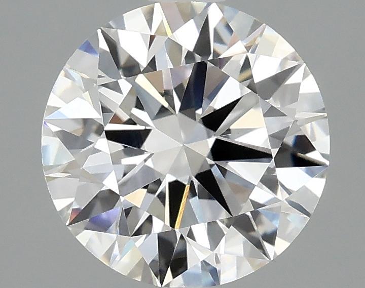 2.07 Carat Round Shaped Ideal Cut VVS2 IGI Certified Lab Grown Diamond