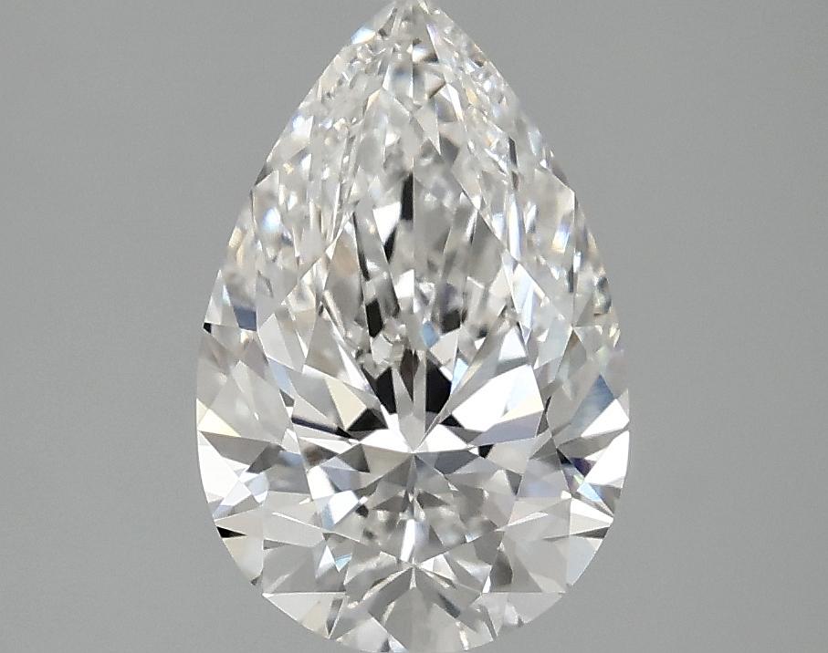 2.1 Carat Pear Shaped Ideal Cut VVS2 IGI Certified Lab Grown Diamond