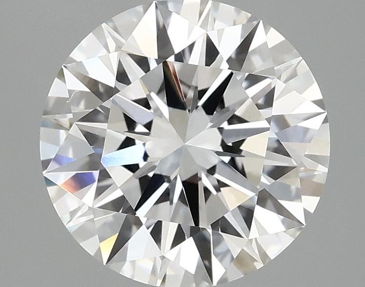 2.58 Carat Round Shaped Ideal Cut VVS2 IGI Certified Lab Grown Diamond