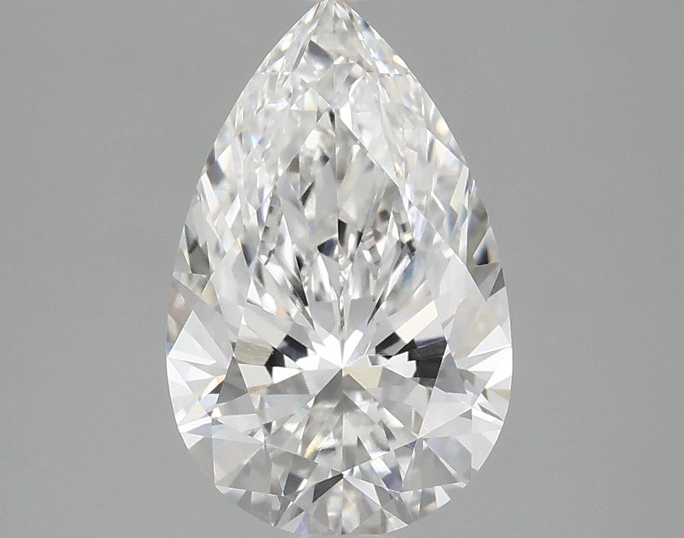 1.52 Carat Pear Shaped Ideal Cut VVS1 IGI Certified Lab Grown Diamond