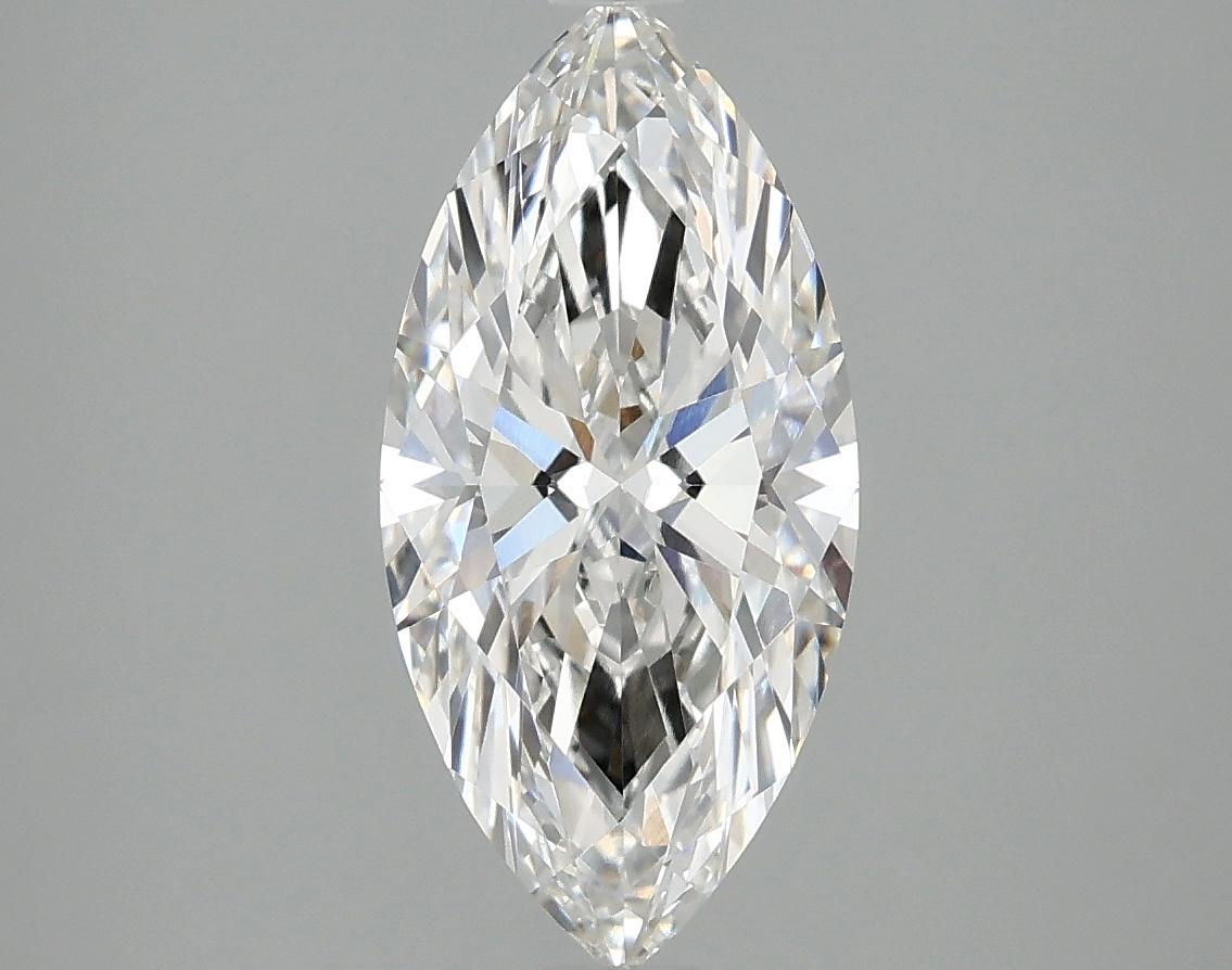 2.1 Carat Marquise Shaped Excellent Cut VVS1 IGI Certified Lab Grown Diamond