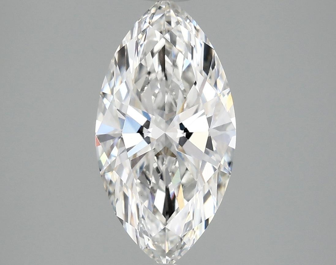 2.01 Carat Marquise Shaped Ideal Cut VVS2 IGI Certified Lab Grown Diamond