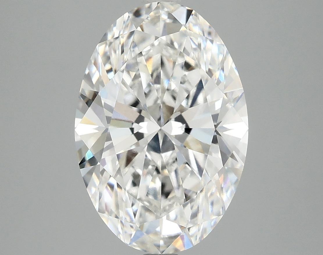 3.95 Carat Oval Shaped Ideal Cut VVS2 IGI Certified Lab Grown Diamond