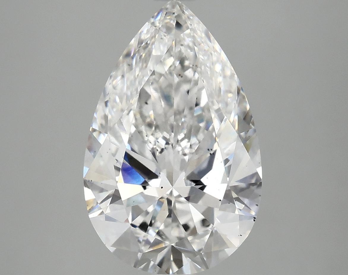 4.08 Carat Pear Shaped Ideal Cut SI1 IGI Certified Lab Grown Diamond
