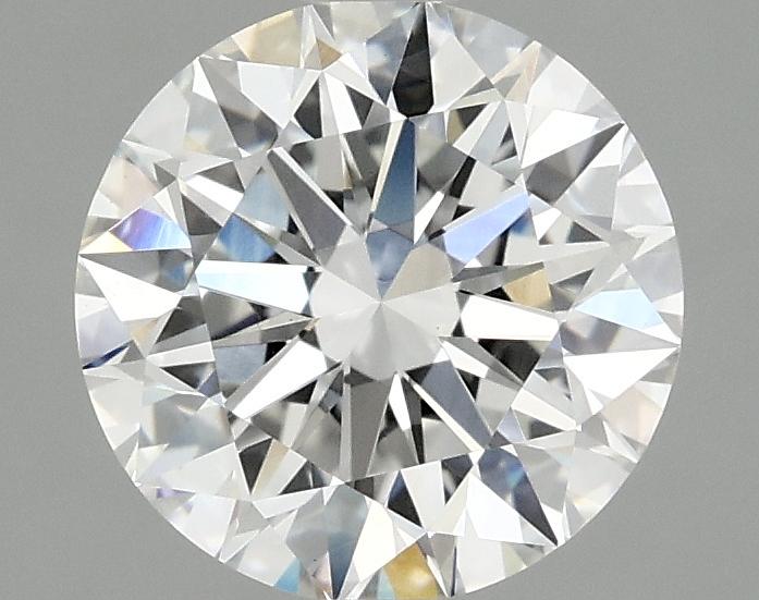 2.03 Carat Round Shaped Excellent Cut VVS2 IGI Certified Lab Grown Diamond