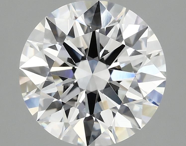 2.57 Carat Round Shaped Ideal Cut VVS2 IGI Certified Lab Grown Diamond