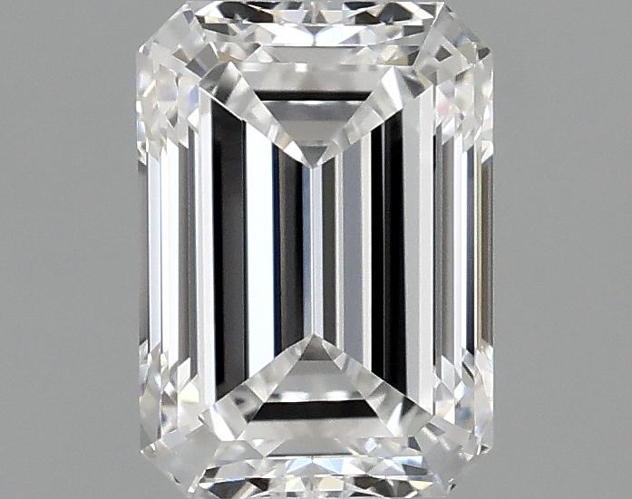 0.97 Carat Emerald Shaped Ideal Cut VVS2 IGI Certified Lab Grown Diamond