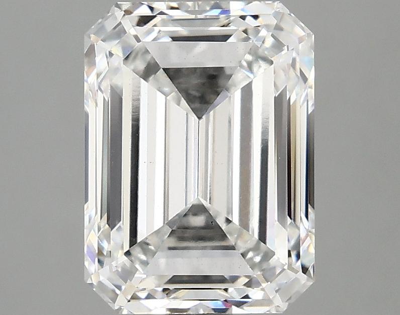 2.97 Carat Emerald Shaped Excellent Cut VS2 IGI Certified Lab Grown Diamond