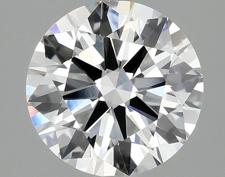 2.08 Carat Round Shaped Ideal Cut VVS2 IGI Certified Lab Grown Diamond
