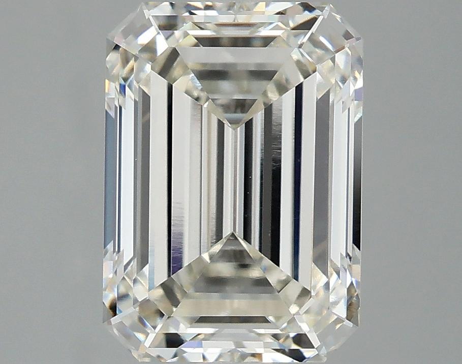 3.12 Carat Emerald Shaped Ideal Cut VVS2 IGI Certified Lab Grown Diamond