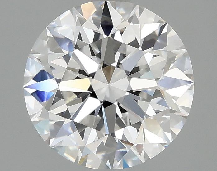 2.08 Carat Round Shaped Excellent Cut VVS2 IGI Certified Lab Grown Diamond