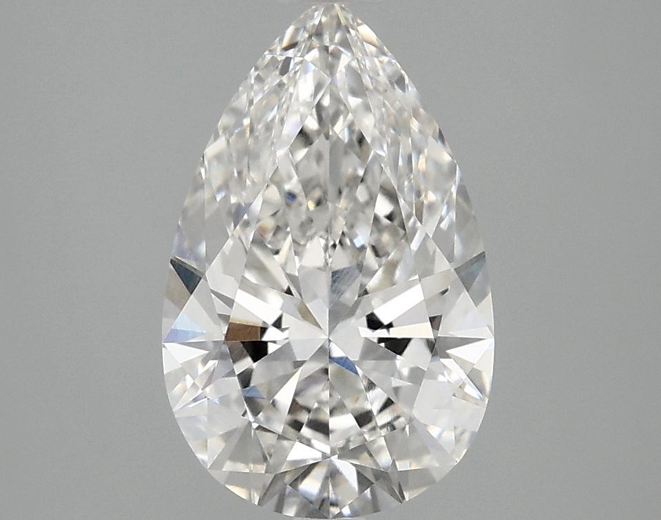 2.09 Carat Pear Shaped Ideal Cut VVS2 IGI Certified Lab Grown Diamond