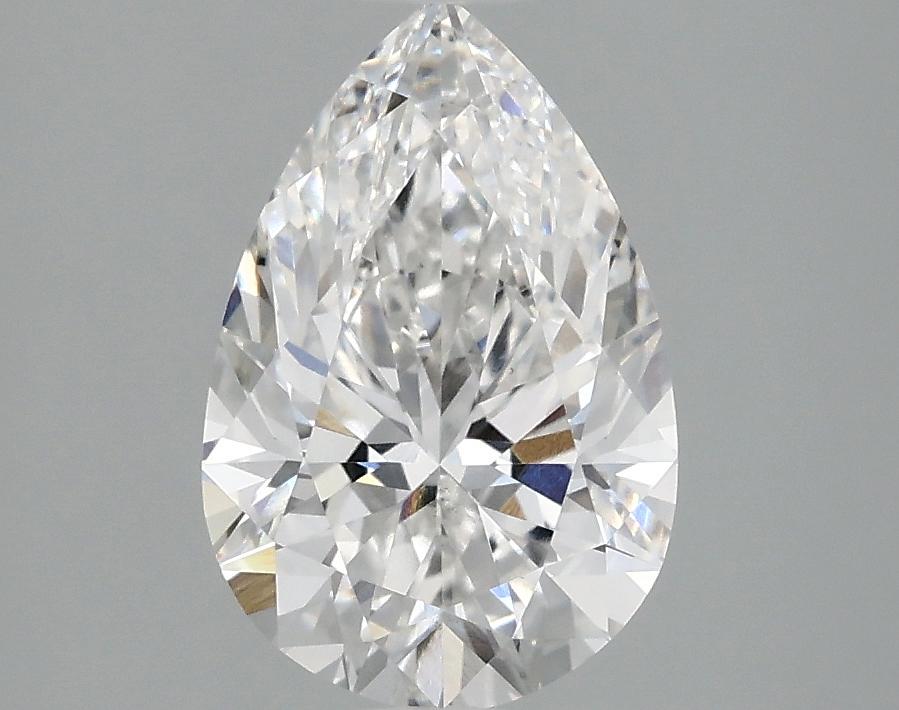 2.08 Carat Pear Shaped Excellent Cut VS2 IGI Certified Lab Grown Diamond