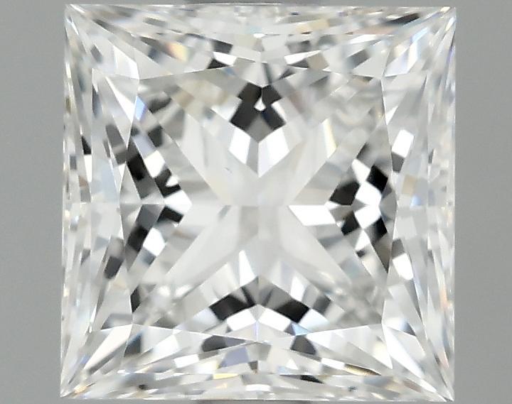 1.01 Carat Princess Shaped Ideal Cut VVS2 IGI Certified Lab Grown Diamond