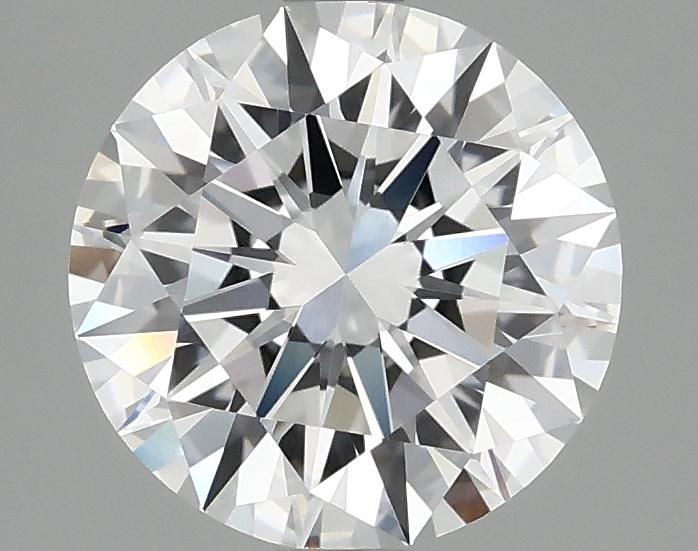 2.05 Carat Round Shaped Ideal Cut VVS2 IGI Certified Lab Grown Diamond