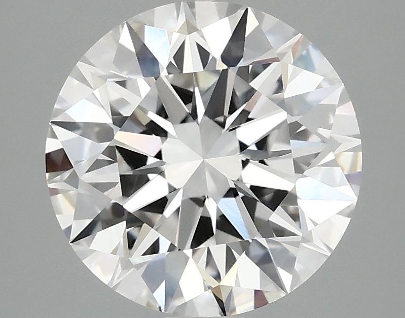 3.09 Carat Round Shaped Ideal Cut VVS2 IGI Certified Lab Grown Diamond