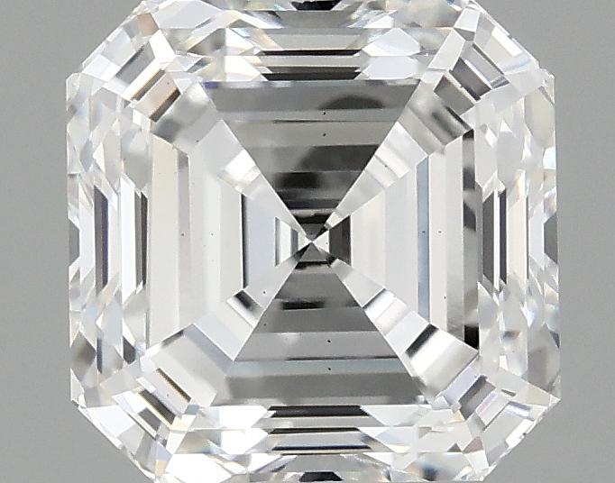 2.01 Carat Asscher Shaped Ideal Cut VS1 IGI Certified Lab Grown Diamond