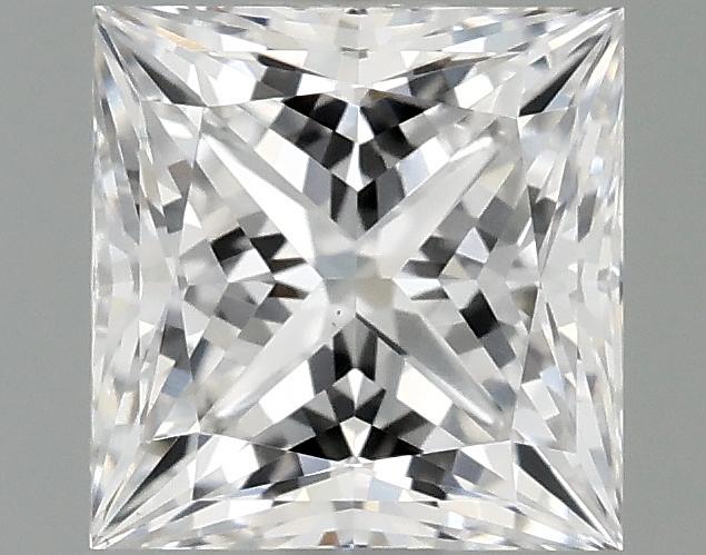 0.98 Carat Princess Shaped Ideal Cut VS1 IGI Certified Lab Grown Diamond